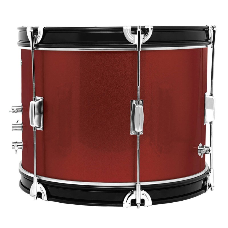 KERA ZPD-3 RED CZERWONA PERKUSJA AKUSTYCZNA ZESTAW PERKUSYJNY DLA DZIECI