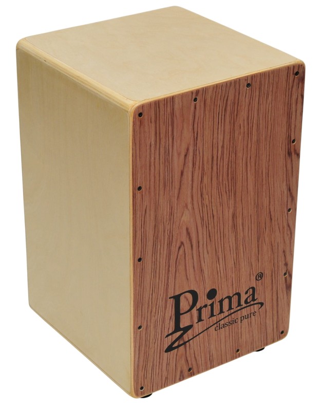 PRIMA PC-100 RW CZERWONE DREWNO CAJON STRUNOWY SKRZYNIA PERKUSYJNA SET Z POKROWCEM