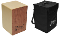 PRIMA PC-100 RW CZERWONE DREWNO CAJON STRUNOWY SKRZYNIA PERKUSYJNA SET Z POKROWCEM