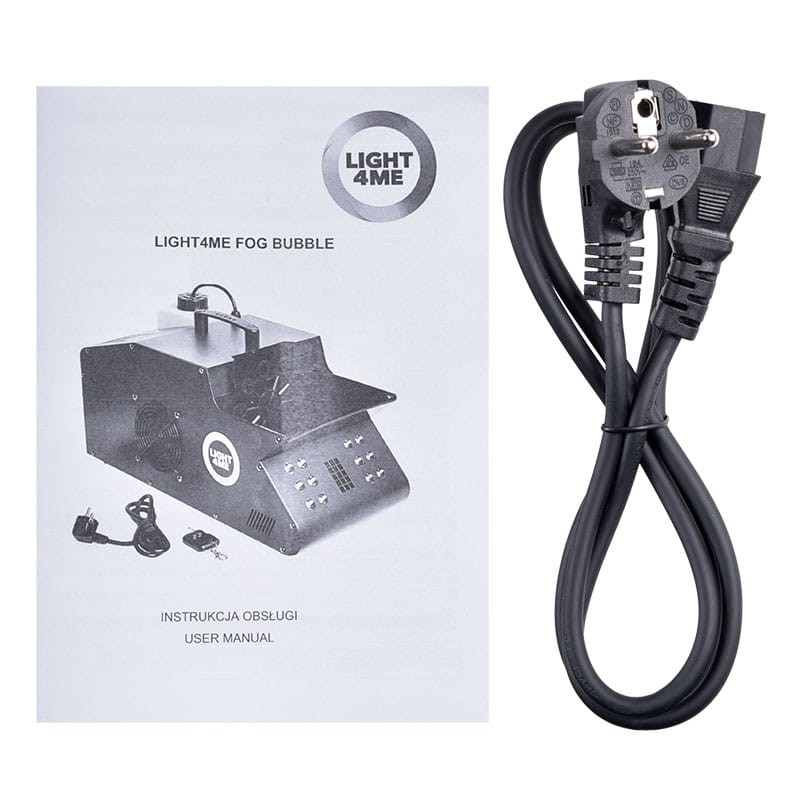 LIGHT4ME FOG BUBBLE LED wytwornica dymu baniek