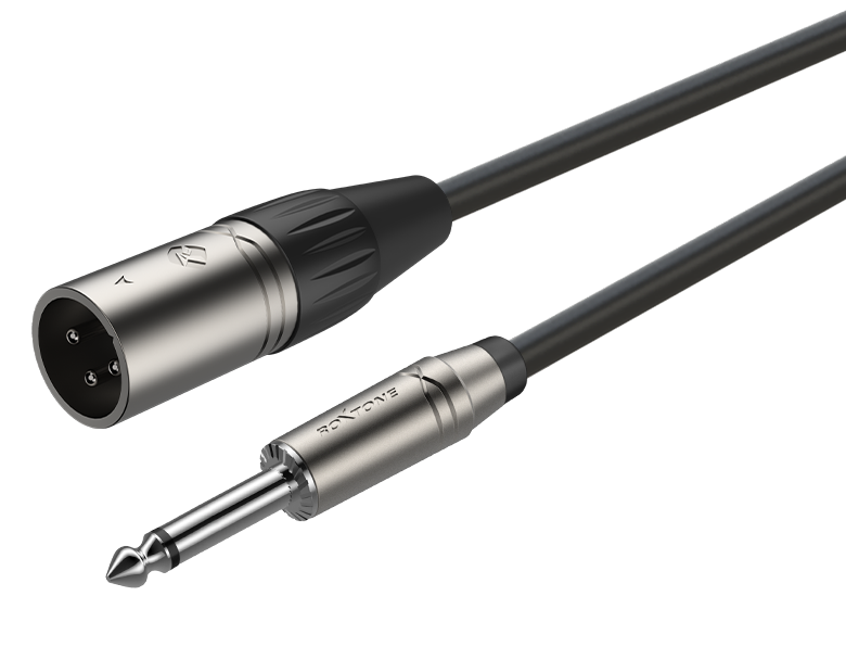 ROXTONE SMXJ250L10 KABEL MIKROFONOWY JACK / XLR MĘSKI 10m