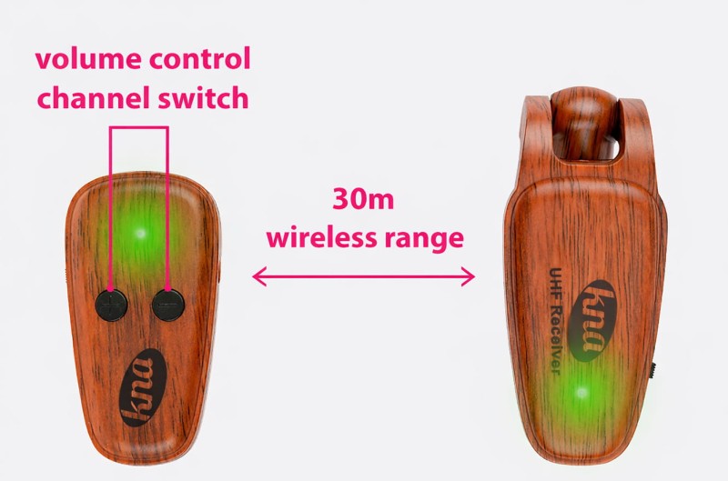 KNA NG-Wi PRZYSTAWKA BEZPRZEWODOWA PIEZO DO GITARY KLASYCZNEJ