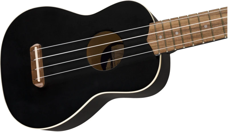 FENDER VENICE SOPRANO BLK 0971610706 CZARNE UKULELE SOPRANOWE
