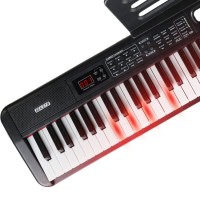 SUPRIMO 88035L PIANINO CYFROWE EDUKACYJNE 88 KLAWISZY PODŚWIETLANA KLAWIATURA