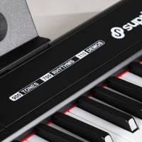 SUPRIMO 88035L PIANINO CYFROWE EDUKACYJNE 88 KLAWISZY PODŚWIETLANA KLAWIATURA