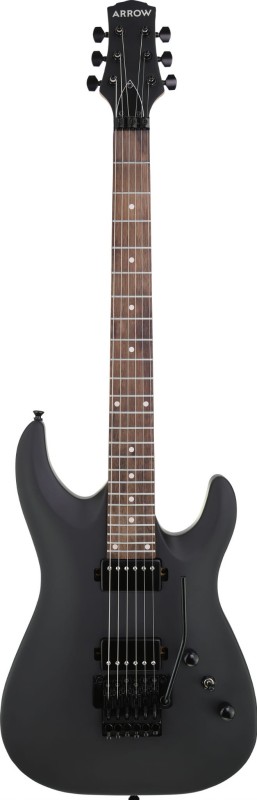 ARROW ANTIMYTH FR22 ABYSS BLACK MATT ROSEWOOD GITARA ELEKTRYCZNA FLOYD