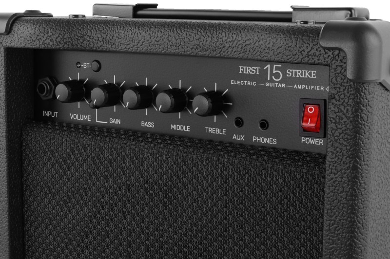 ARROW FIRST STRIKE 15W WZMACNIACZ GITAROWY COMBO DO GITARY BLUETOOTH