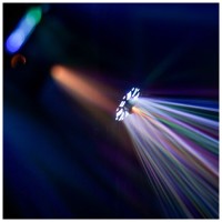 LIGHT4ME OCTALED EFEKT ŚWIETLNY DISCO RGBWA FLOWER LASER STROBOSKOP