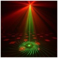 LIGHT4ME PARTY LIGHT 3 EFEKT LED OŚWIETLENIE DISCO LASER KULA