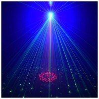 LIGHT4ME PARTY LIGHT 1 EFEKT LED OŚWIETLENIE DISCO LASER UV