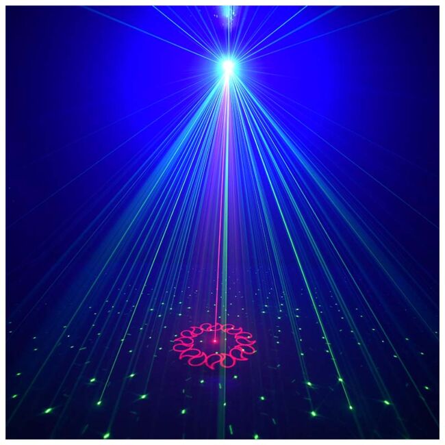LIGHT4ME PARTY LIGHT 1 EFEKT LED OŚWIETLENIE DISCO LASER UV
