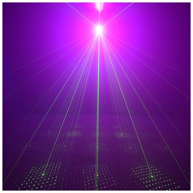 LIGHT4ME PARTY LIGHT 1 EFEKT LED OŚWIETLENIE DISCO LASER UV