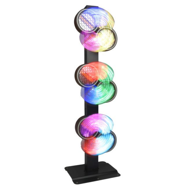 EVOLIGHTS LUMEN ROTO RUCHOME OŚWIETLENIE SCENICZNE