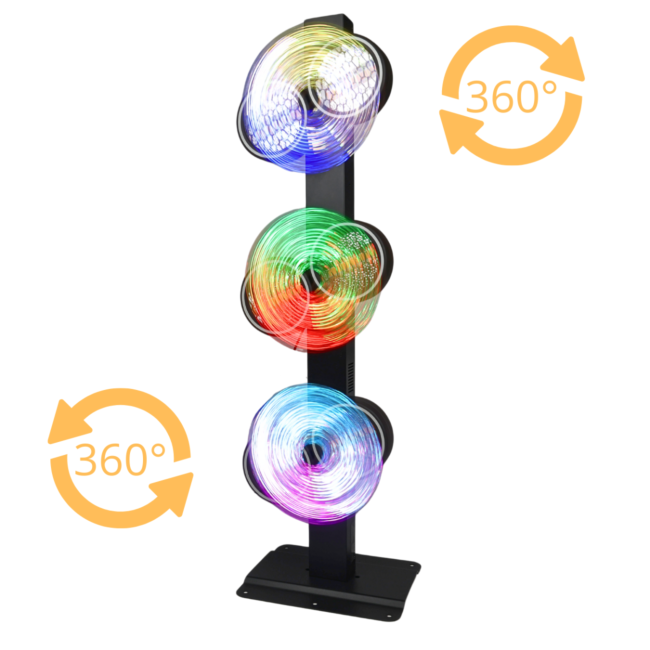 EVOLIGHTS LUMEN ROTO RUCHOME OŚWIETLENIE SCENICZNE
