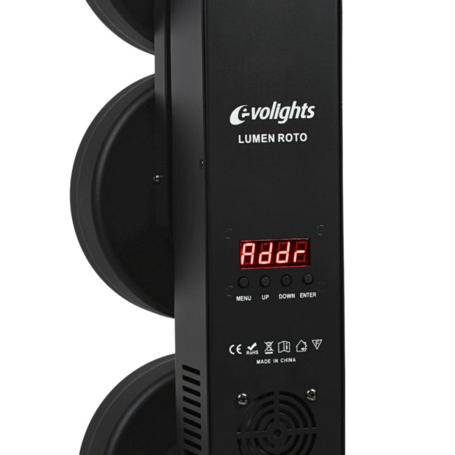 EVOLIGHTS LUMEN ROTO RUCHOME OŚWIETLENIE SCENICZNE