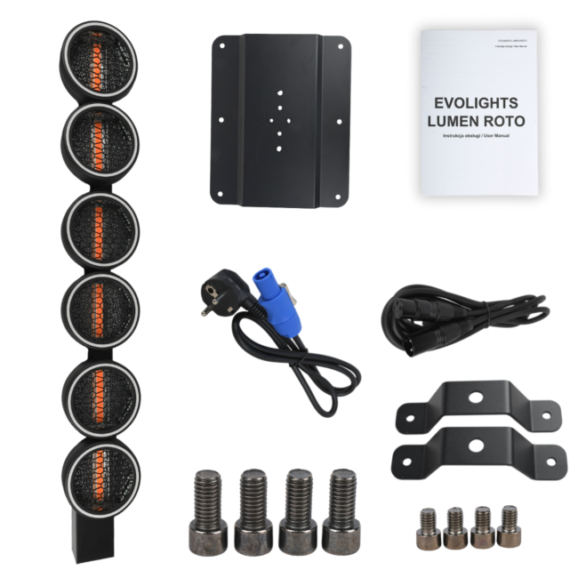 EVOLIGHTS LUMEN ROTO RUCHOME OŚWIETLENIE SCENICZNE