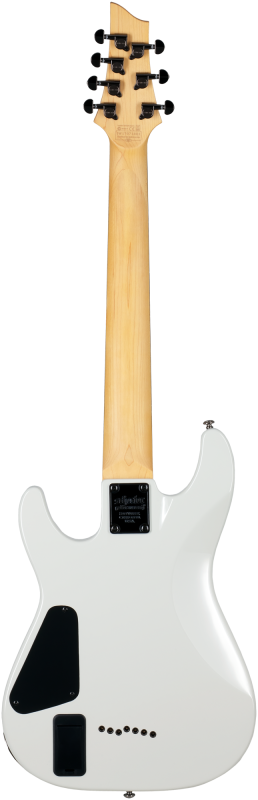 SCHECTER DEMON 7 VINTAGE WHITE
