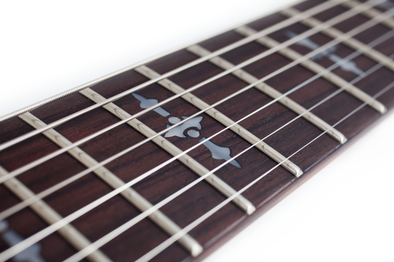 SCHECTER DEMON 7 VINTAGE WHITE