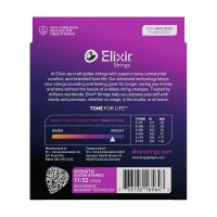 ELIXIR 16564 NANOWEB 11-52 STRUNY DO GITARY AKUSTYCZNEJ 3-PACK 11027