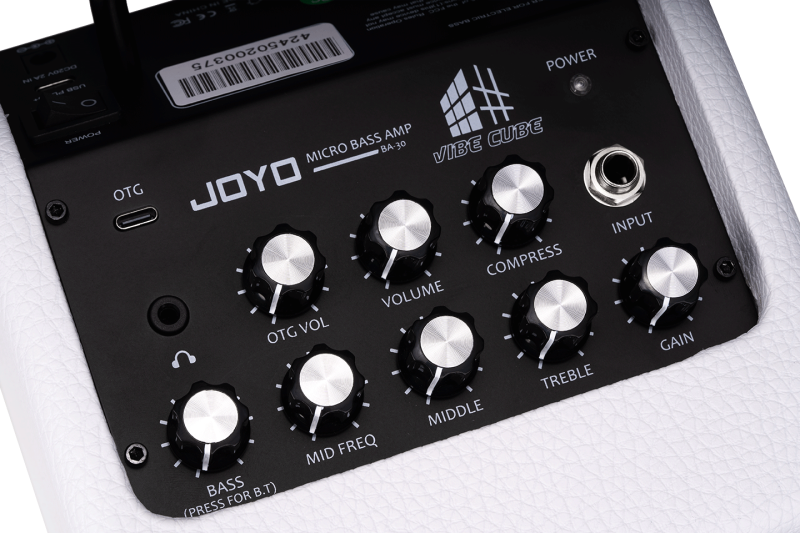 JOYO BA-30 WH BIAŁE COMBO BASOWE VIBE CUBE