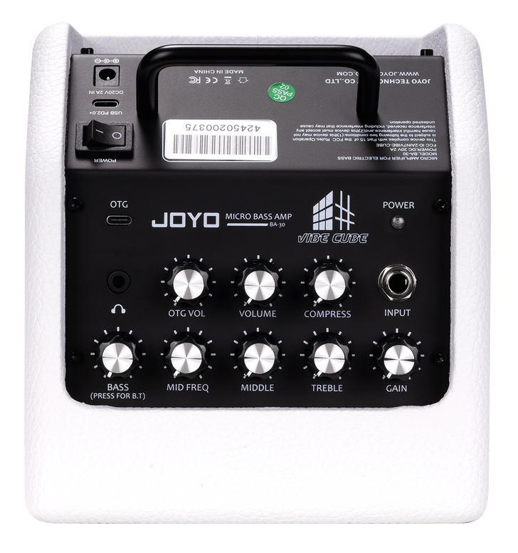 JOYO BA-30 WH BIAŁE COMBO BASOWE VIBE CUBE