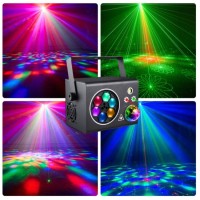 LIGHT4ME PARTY BOX-A EFEKT DYSKOTEKOWY MULTIEFEKT LED DMX 5w1 LASER STROBO KULA DISCO