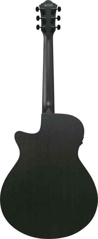 IBANEZ AEG621-BOT BLACK OUT CZARNA GITARA ELEKTROAKUSTYCZNA