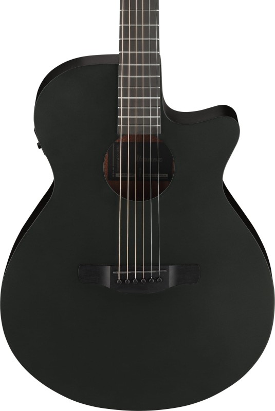 IBANEZ AEG621-BOT BLACK OUT CZARNA GITARA ELEKTROAKUSTYCZNA