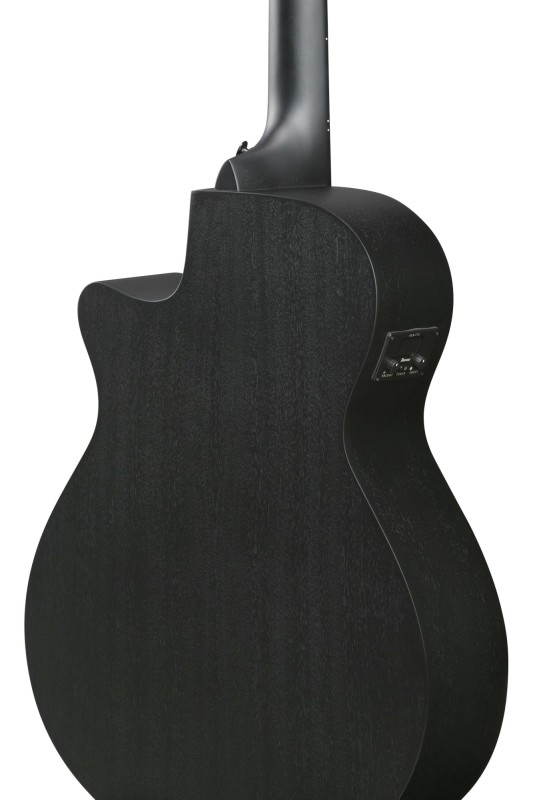 IBANEZ AEG621-BOT BLACK OUT CZARNA GITARA ELEKTROAKUSTYCZNA