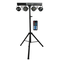 LIGHT4ME PARTY BAR 1 MULTIEFEKT ŚWIETLNY PAR FLOWER ZESTAW OŚWIETLENIOWY OŚWIETLENIE DYSKOTEKOWE