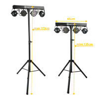 LIGHT4ME PARTY BAR 1 MULTIEFEKT ŚWIETLNY PAR FLOWER ZESTAW OŚWIETLENIOWY OŚWIETLENIE DYSKOTEKOWE