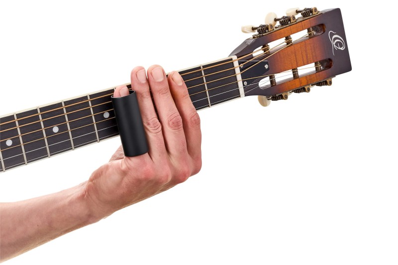 ORTEGA OBN60MBK SLIDE GITAROWY STALOWY 60mm CZARNY METALOWY