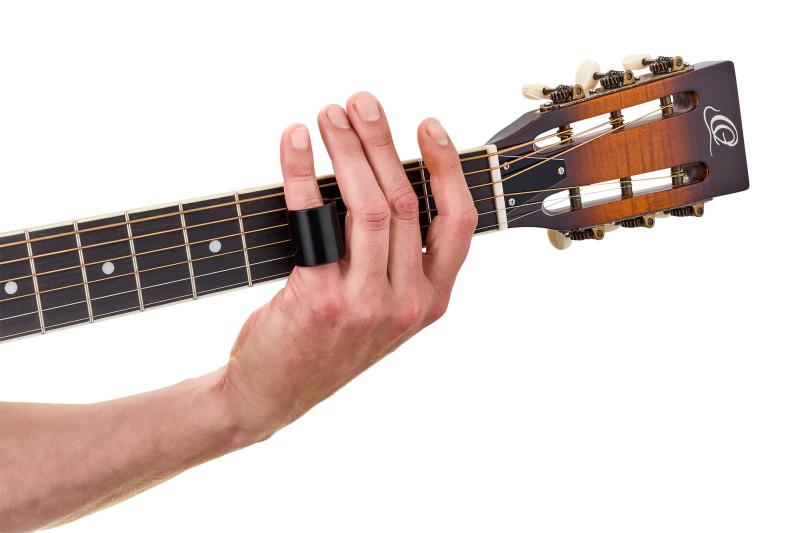 ORTEGA OBN28MBK SLIDE GITAROWY STALOWY 28mm CZARNY METALOWY