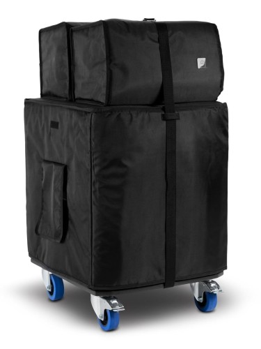 LD SYSTEMS DAVE 18 G4X BAG SET ZESTAW TRANSPORTOWY Z KÓŁKAMI I OSŁONAMI POKROWCE