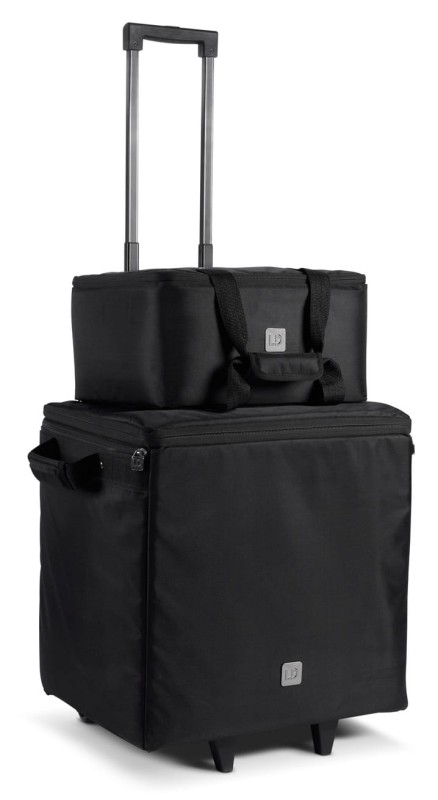 LD SYSTEMS DAVE 10 G4X BAG SET ZESTAW TRANSPORTOWY Z KÓŁKAMI I OSŁONAMI POKROWCE