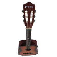 SUPRIMO CGS3 SB GITARA KLASYCZNA 4/4 SUNBURST DO NAUKI DLA POCZĄTKUJĄCYCH TUNER KOSTKI PASEK STRUNY POKROWIEC AKORDY ZESTAW