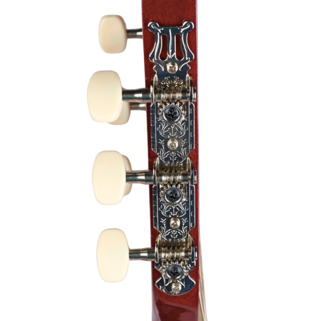 SUPRIMO CGS3 SB GITARA KLASYCZNA 4/4 SUNBURST DO NAUKI DLA POCZĄTKUJĄCYCH TUNER KOSTKI PASEK STRUNY POKROWIEC AKORDY ZESTAW