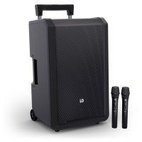 LD SYSTEMS ANNY 12 HHD2 B5 GŁOŚNIK BLUETOOTH Z AKUMULATOREM 2 MIKROFONY DO RĘKI