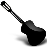 SUPRIMO JRC SET BK GITARA KLASYCZNA 1/4 CZARNA PASEK ZAPASOWE STRUNY POKROWIEC TUNER AKORDY ZESTAW