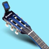 SUPRIMO JRC SET BB GITARA KLASYCZNA 1/4 BLUEBURST PASEK ZAPASOWE STRUNY POKROWIEC TUNER AKORDY ZESTAW