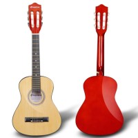 SUPRIMO JRC SET NT GITARA KLASYCZNA 1/4 NATURALNA PASEK ZAPASOWE STRUNY POKROWIEC TUNER AKORDY ZESTAW