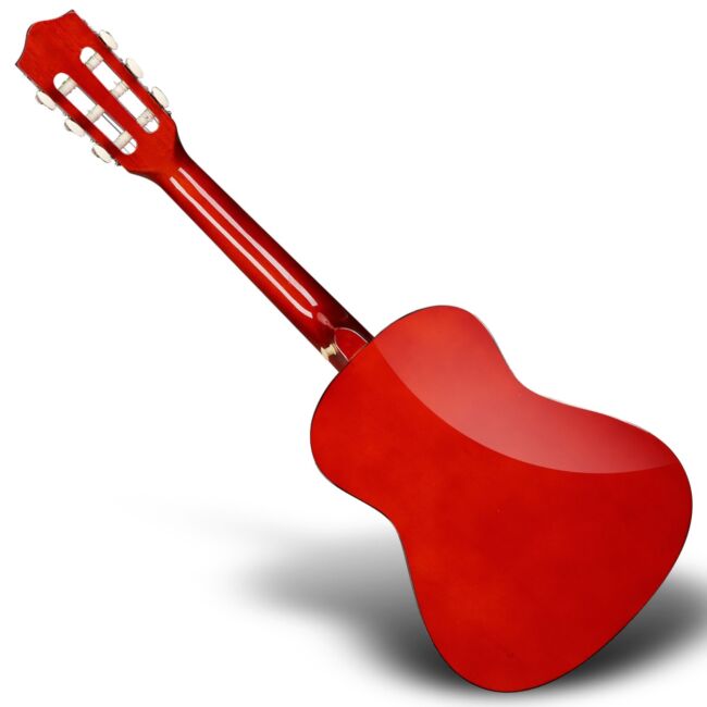 SUPRIMO JRC SET NT GITARA KLASYCZNA 1/4 NATURALNA PASEK ZAPASOWE STRUNY POKROWIEC TUNER AKORDY ZESTAW