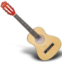 SUPRIMO JRC SET NT GITARA KLASYCZNA 1/4 NATURALNA PASEK ZAPASOWE STRUNY POKROWIEC TUNER AKORDY ZESTAW