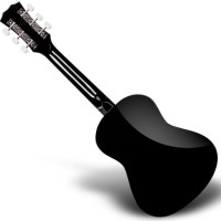 SUPRIMO JRA SET BK GITARA AKUSTYCZNA 1/4 CZARNA PASEK ZAPASOWE STRUNY POKROWIEC TUNER AKORDY ZESTAW