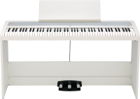 KORG B2+SP WH BIAŁE PIANINO CYFROWE Z NOGAMI ZESTAW
