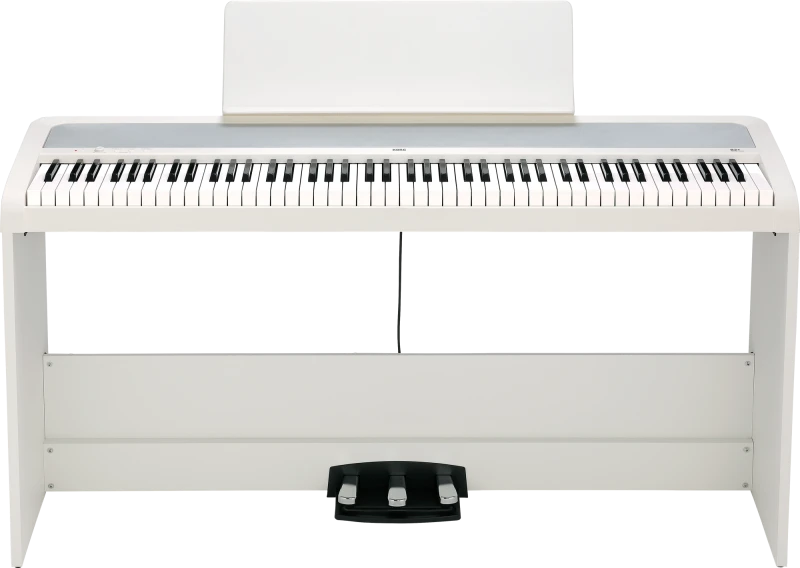 KORG B2+SP WH BIAŁE PIANINO CYFROWE Z NOGAMI ZESTAW
