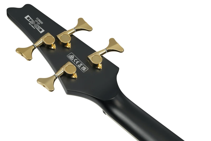 IBANEZ ICB620-BKF ICEMAN BASS CZARNA GITARA BASOWA 4-STRUNOWA