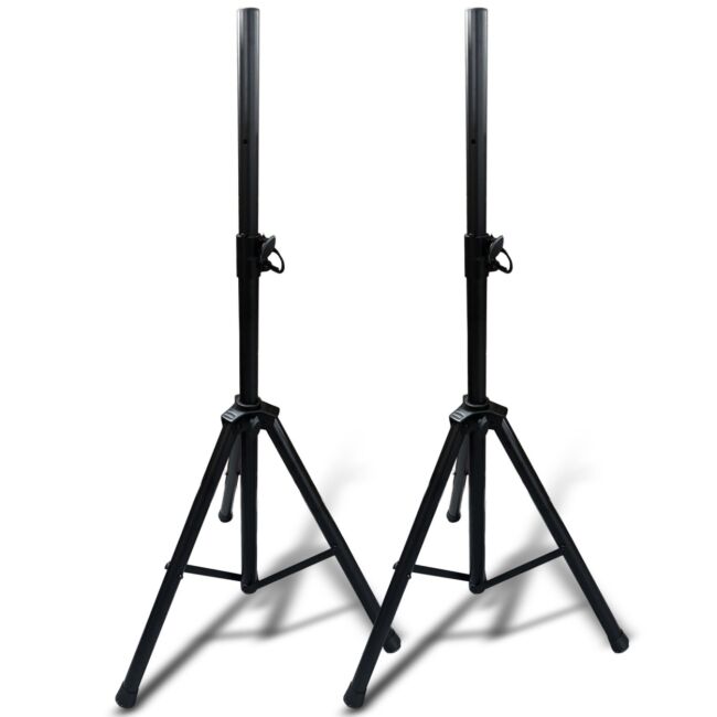 SUPRIMO SOLID 1 SET STOJAKI STATYWY KOLUMNOWE STALOWE TRIPOD GŁOŚNIKOWY TORBA ZESTAW