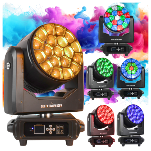 LIGHT4ME SKY FX 19x40W RGBW GŁOWICA RUCHOMA WASH