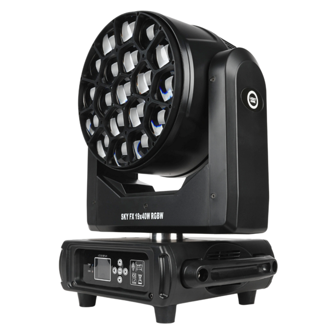 LIGHT4ME SKY FX 19x40W RGBW GŁOWICA RUCHOMA WASH